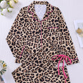 Autumn Winter Two-Piece Set Cardigan With Halloween Print And Long-Sleeve Pants