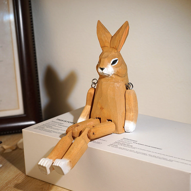 Long Legged Rabbit Office Desktop Decoration
