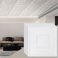 Ceiling Tiles 12-Pack 24 x 24 Inch Suspended Ceiling Tiles Made of High-Quality PVC Sheet Easy Installation/Cutting