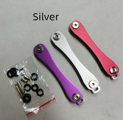 Aluminum Alloy Clip Outdoor EDC Tool Metal Key Organizer Holder