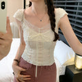Unique Exquisitely Beautiful Short Top For Women
