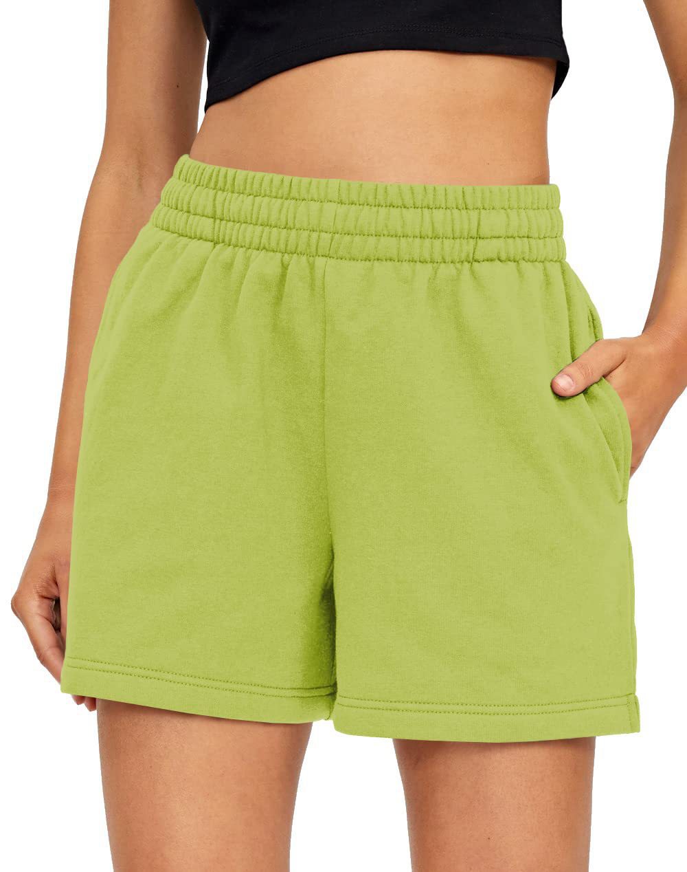 Womens Summer Casual Sports Comfortable Drawstring Shorts