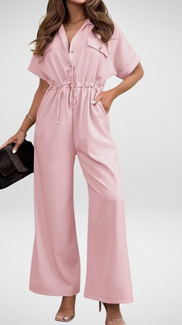 Fashionable Casual Women's Workwear Jumpsuit