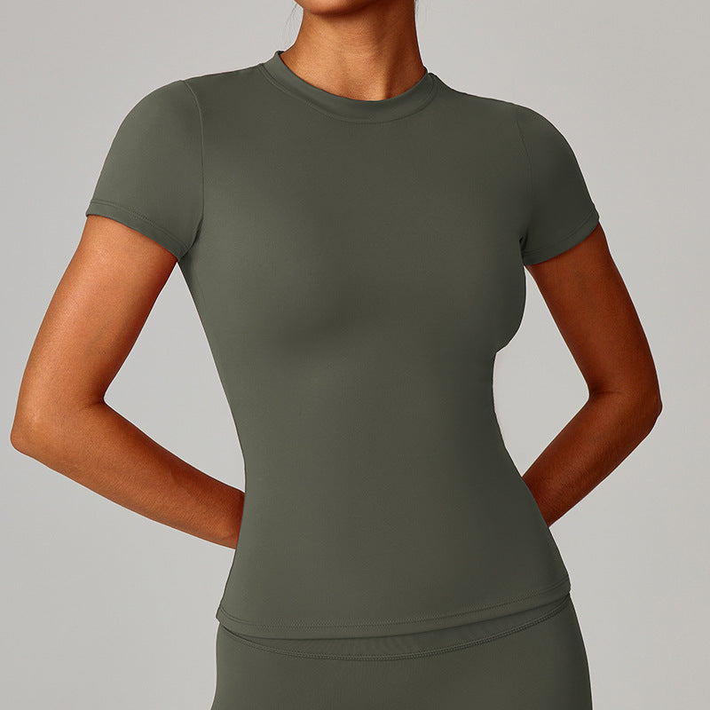 Womens Short-sleeved Blouse For Outdoor Sports
