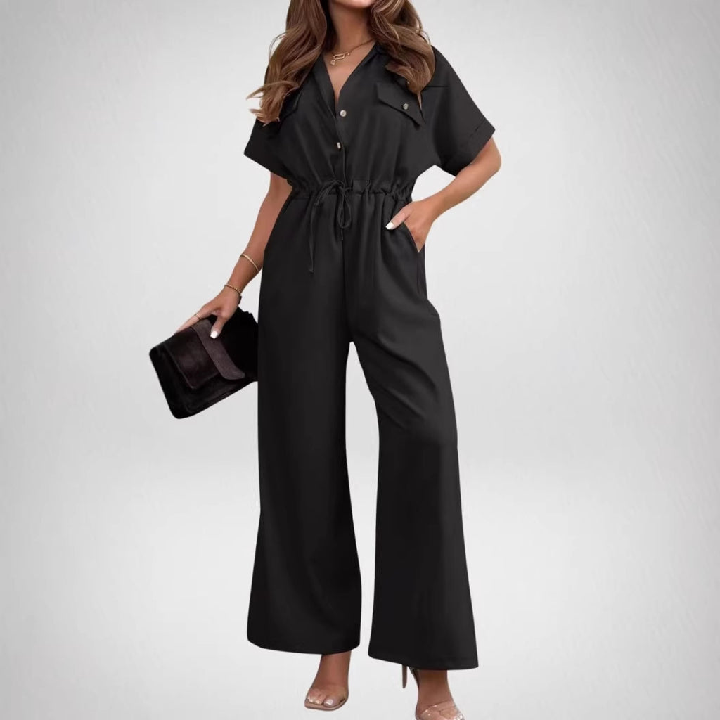 Fashionable Casual Women's Workwear Jumpsuit