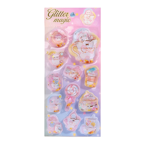 Cartoon Stereo Rocking Sticker