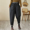 Winter Artistic Korean-style Carrot Pants Loose Fit