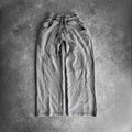 Retro Straight-leg Heavyweight Washed-and-distressed Casual Trousers
