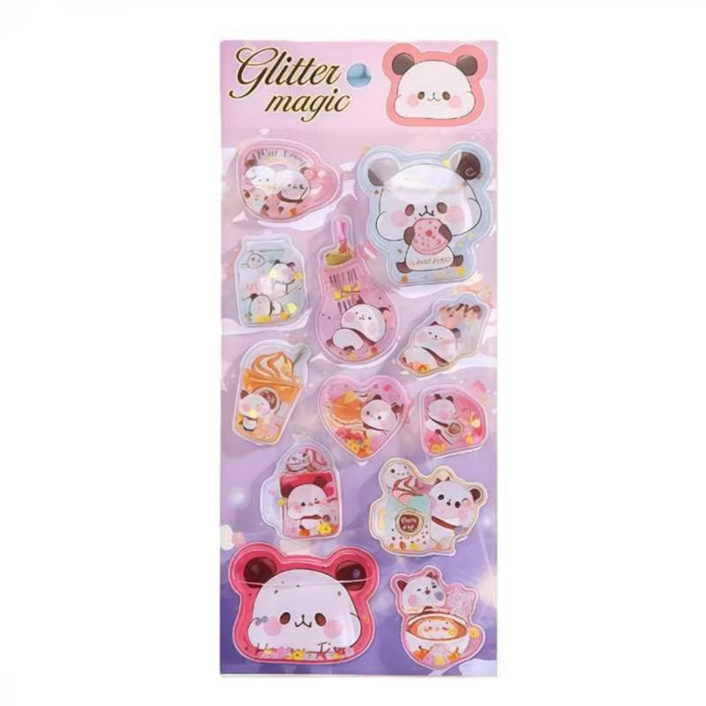 Cartoon Stereo Rocking Sticker