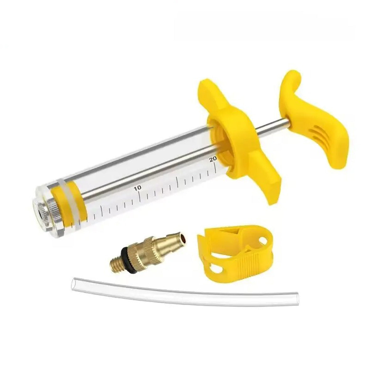 Brake Bleed Kit | Universal Application | Professional Bike Maintenance Tool | Includes 1 Adapters, Syringes