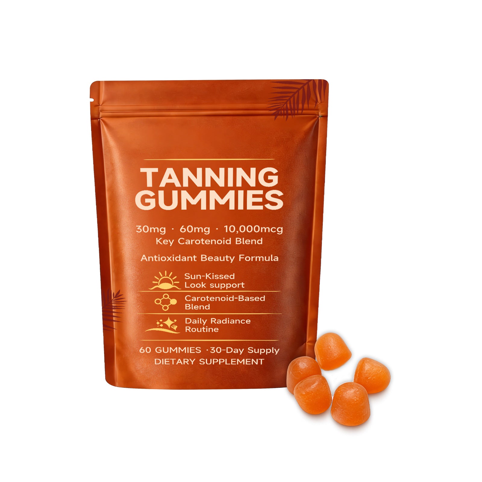 Outdoor-Ready Gummies For Radiant Skin Naturally Brighten Darker Complexions With Nourishing Oral Care