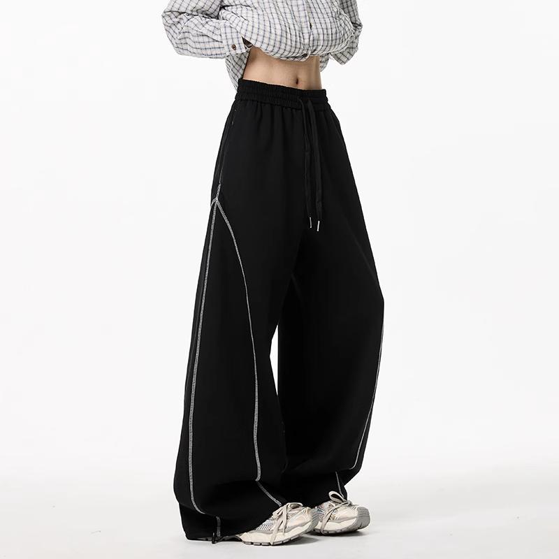 American-style Striped Casual Track Pants For Men