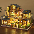 Chinese-style Architectural Design For A Large Villa A Creative Gift For Girls