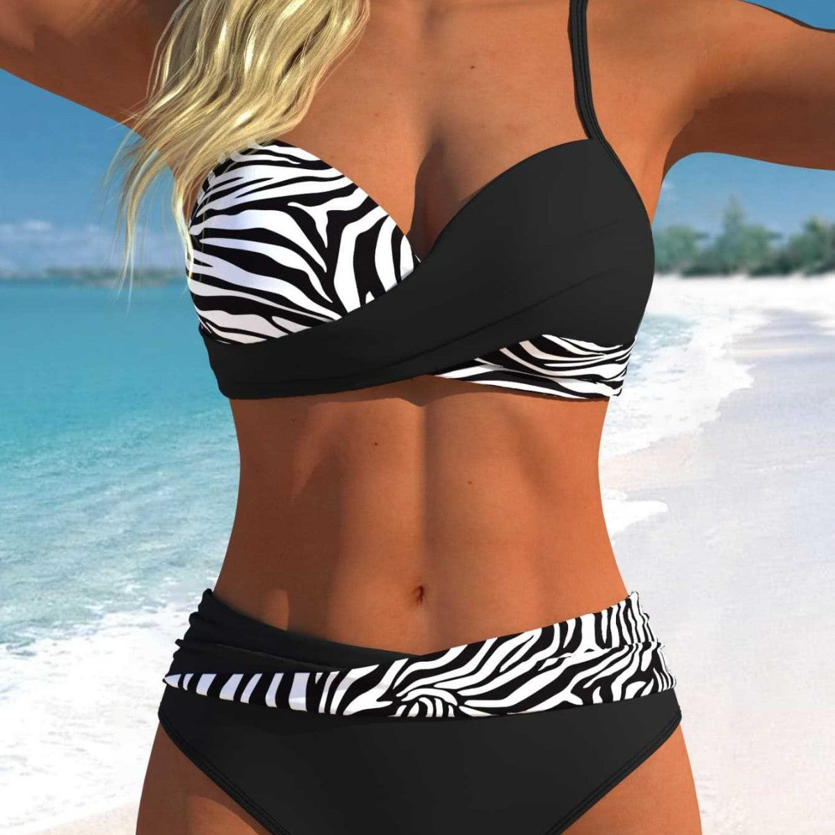 Sexy Cross-strap Bikini For Women