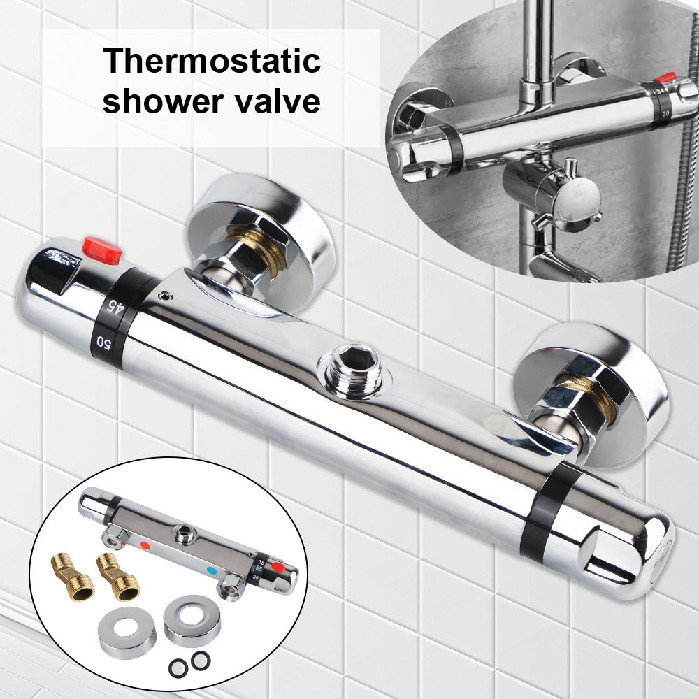 Bathroom Bathtub Faucet Set - Thermostatic Mixer