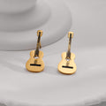 Womens High-End Guitar Earrings In European And American Style