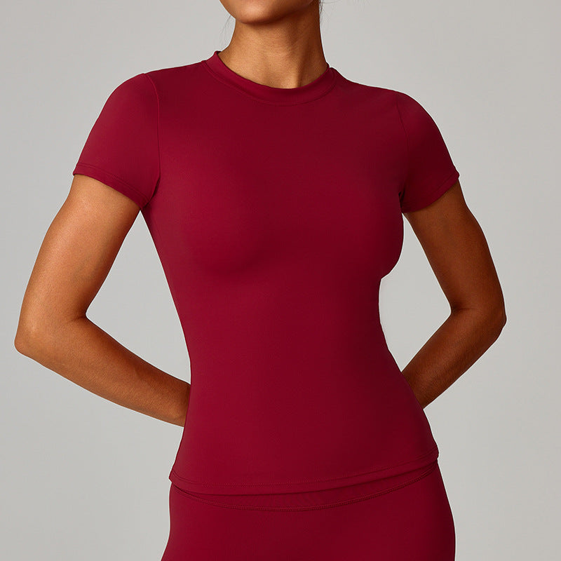 Womens Short-sleeved Blouse For Outdoor Sports