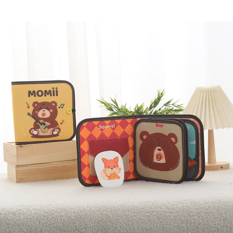 Early Education Cartoon Felt Cloth Book