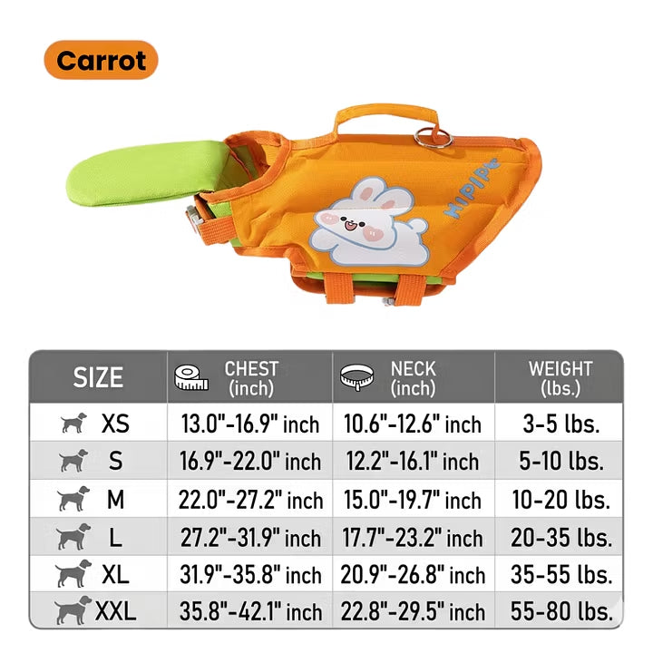 Summer High-Visibility Life Jacket With Bold Color Blocking For Outdoor Swimming