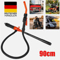 Portable Electric Oil Pump - Equipped With A 90cm Flexible Hose, Making It Easy To Fill Liquids From High Cans, Barrels, Or Tanks. Ideal For Transporting Fuel, Water, Cleaning Agents, And More