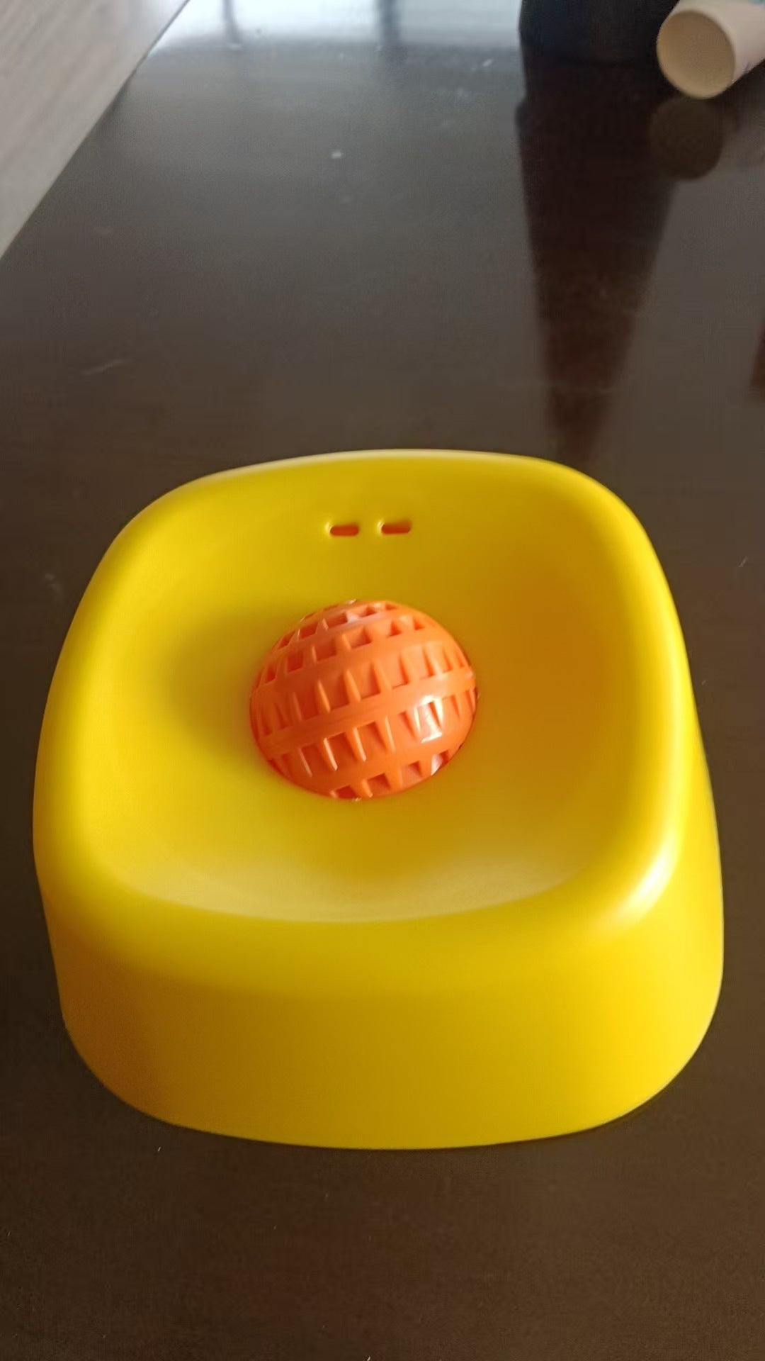 Pet Slow Feeder Non-Slip Spherical Dog Licking Bowl Anti-Choking Dog Bowl Lick Toy For Liquid Treats Bone Broth Yogurt