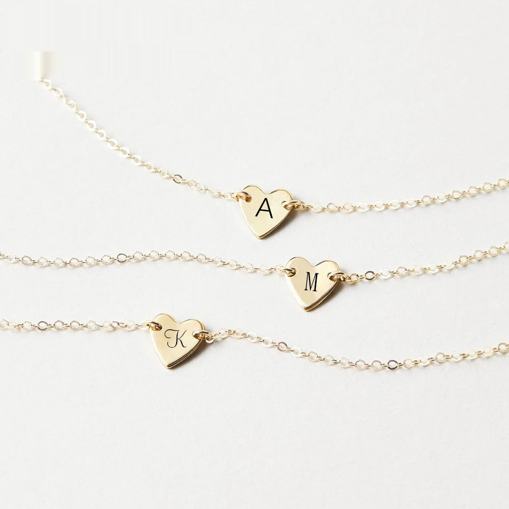 Stainless Steel Lettered Bracelet For Women