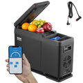 Car Refrigerator 12-Volt Car Armrest Refrigerator Portable 8-Liter Single-Zone Freezer Adjustable Temperature Range from -20°C to 20°C