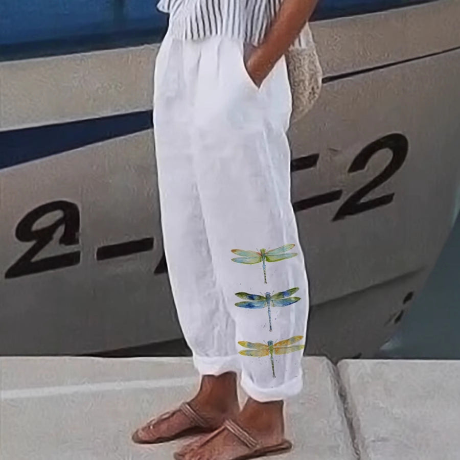 Women's Beach-style Casual Vacation Pants
