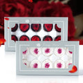 The Preserved Rose Bouquet Has Been Sealed With Resin