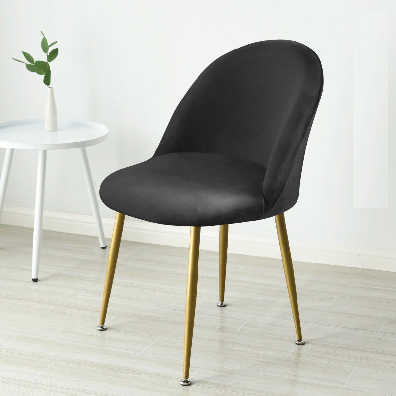 Ultra-Soft Silver Fox Fleece Duckbill Chair Cover